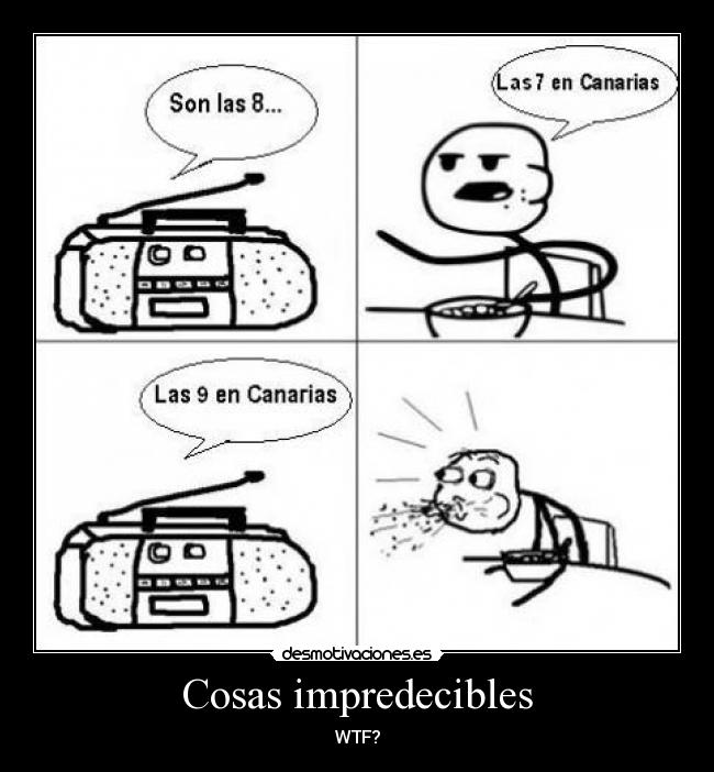 Cosas impredecibles - 