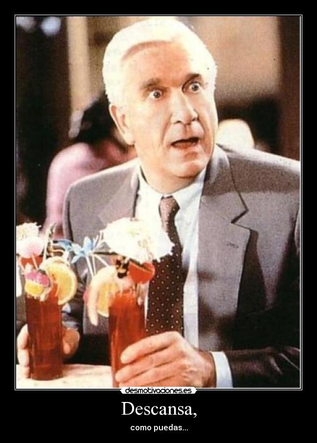 Descansa, -