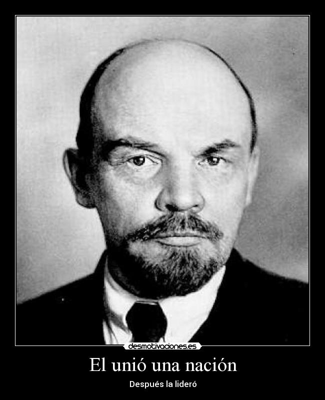 El unió una nación - 