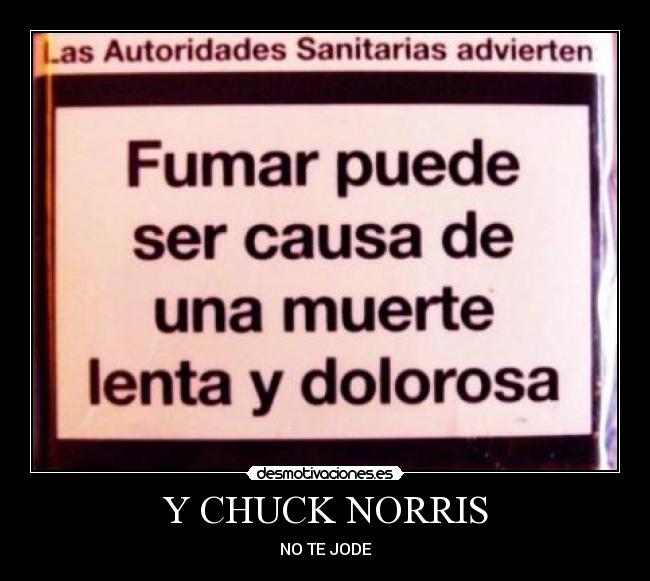 Y CHUCK NORRIS - 