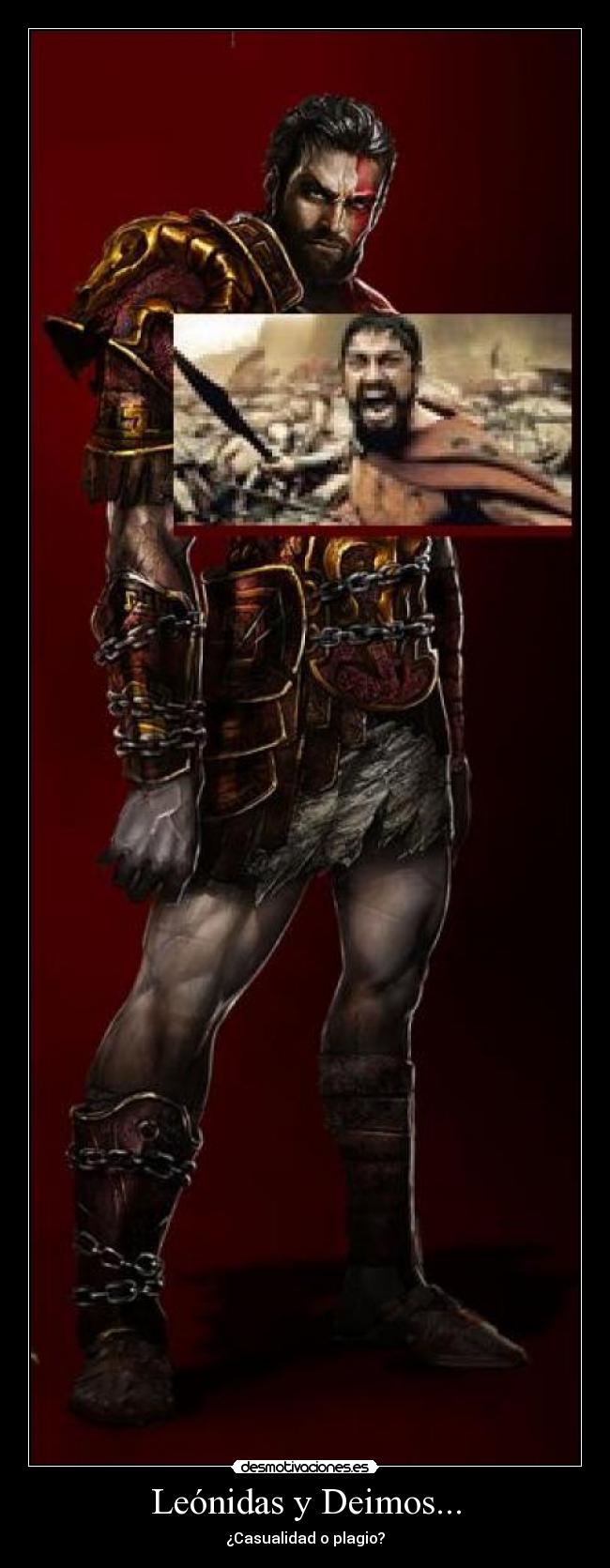 Leónidas y Deimos... - ¿Casualidad o plagio?