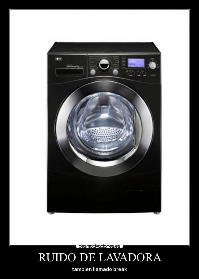RUIDO DE LAVADORA - 