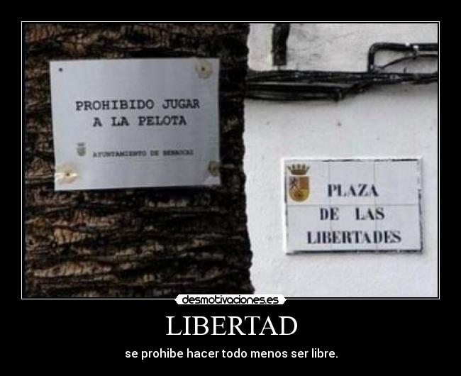 carteles libertad mihaidoc porque lees etiqueta desmotivaciones