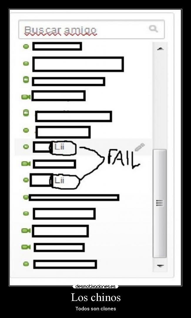 Los chinos - Todos son clones