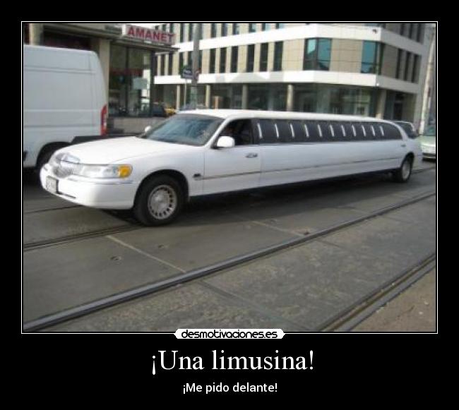 ¡Una limusina! - 