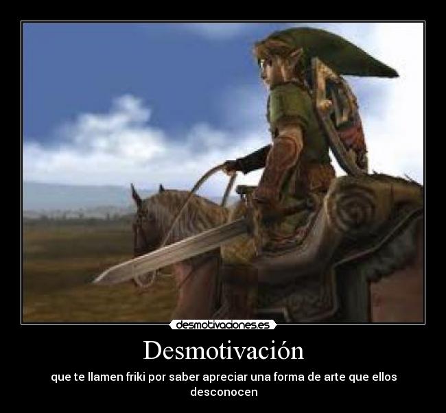carteles zelda videojuegos desmotivaciones