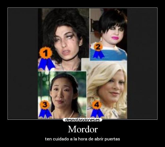 Mordor - ten cuidado a la hora de abrir puertas