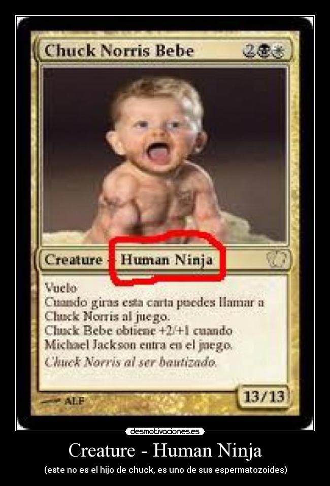 Creature - Human Ninja -