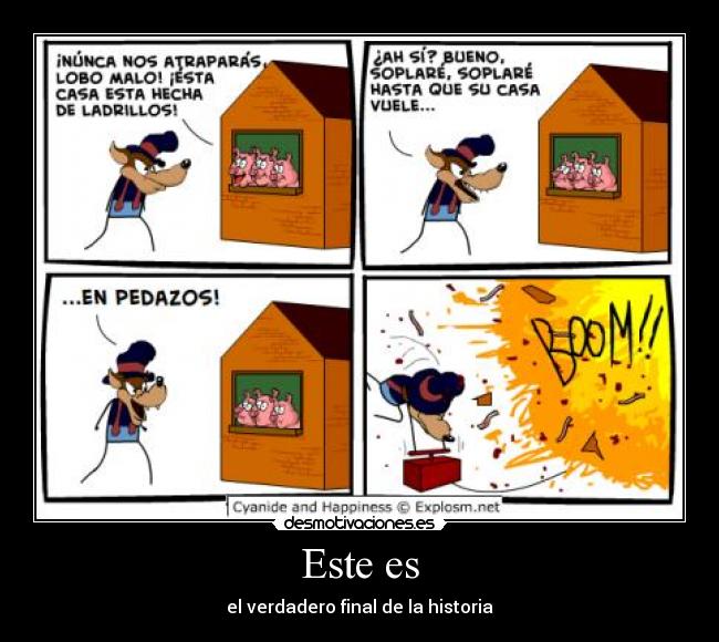 Este es - el verdadero final de la historia