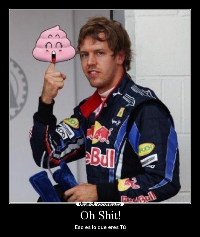 carteles sebastian vettel desmotivaciones