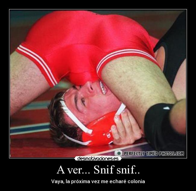 A ver... Snif snif.. - 