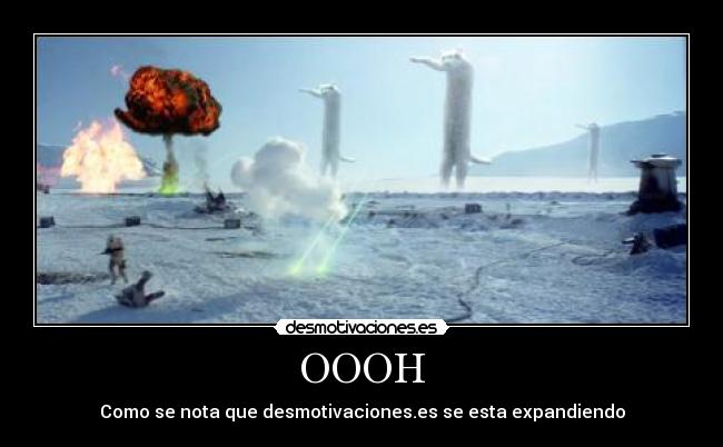 OOOH - Como se nota que desmotivaciones.es se esta expandiendo