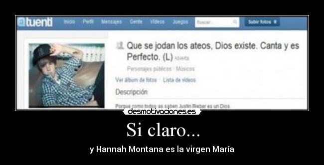 Si claro... - 