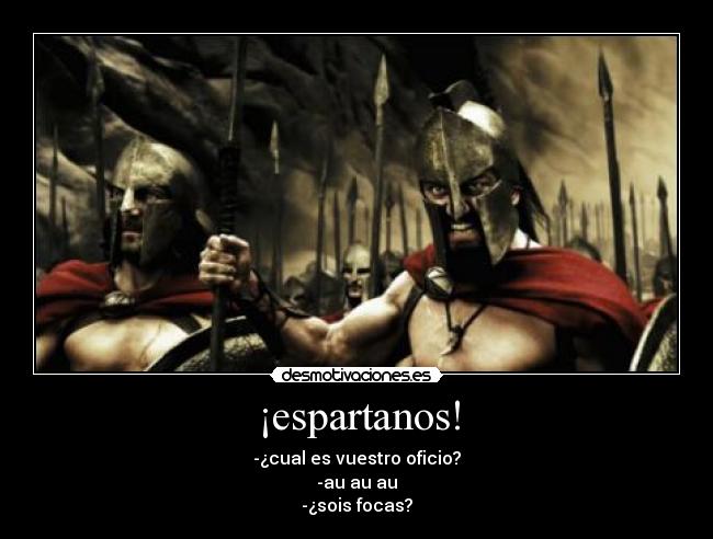 ¡espartanos! - 