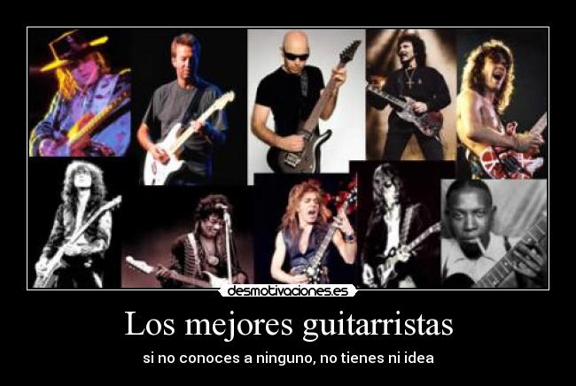 Los mejores guitarristas -