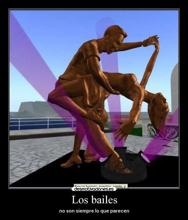Los bailes - no son siempre lo que parecen