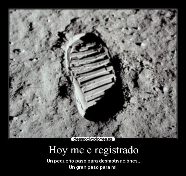 Hoy me e registrado - 