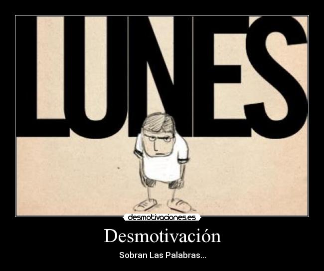 Desmotivación -