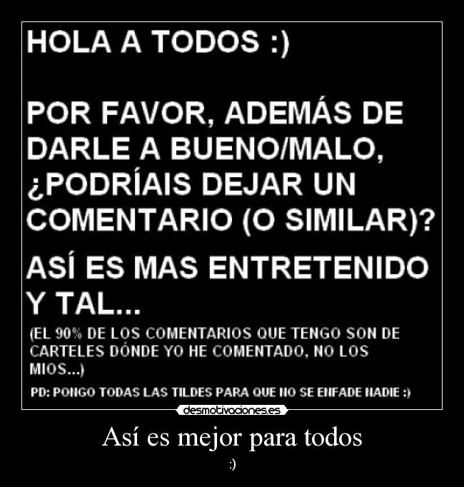 Así es mejor para todos - 