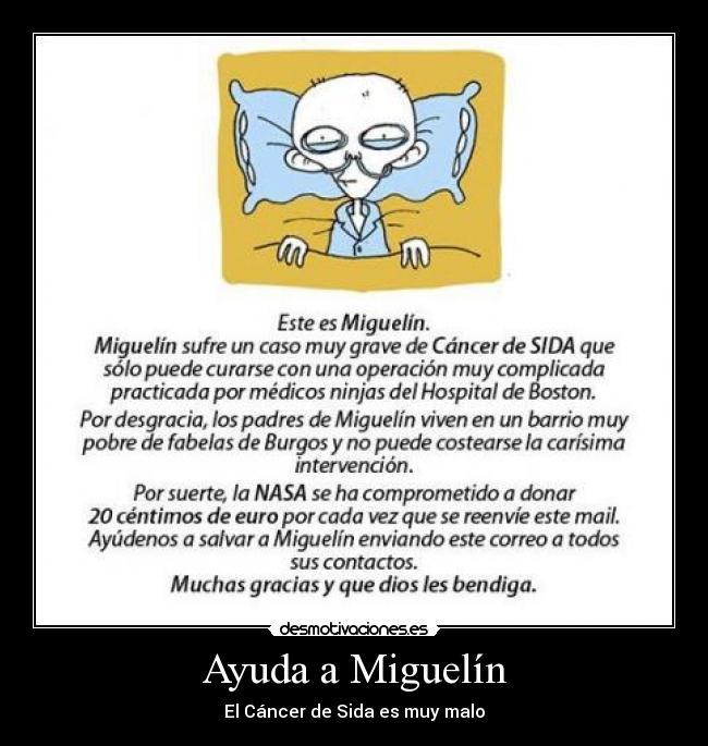 carteles ayuda ayuda miguelin desmotivaciones