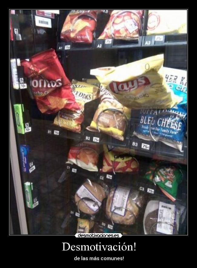 Desmotivación! - de las más comunes!