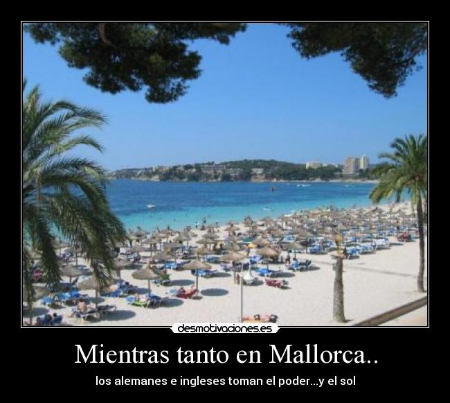 Mientras tanto en Mallorca.. -