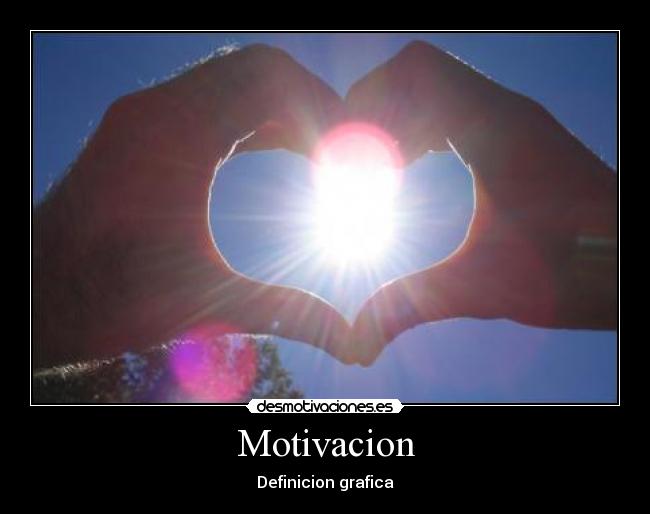 Motivacion - Definicion grafica