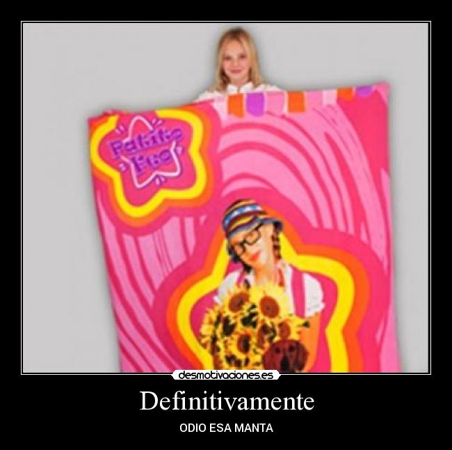 carteles odio esa manta patito feo subnormal que asco anuncio lucy desmotivaciones