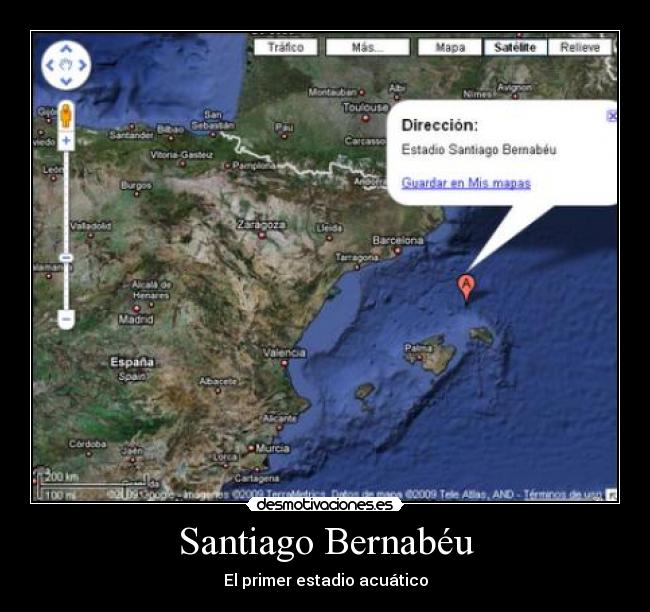 Santiago Bernabéu - El primer estadio acuático
