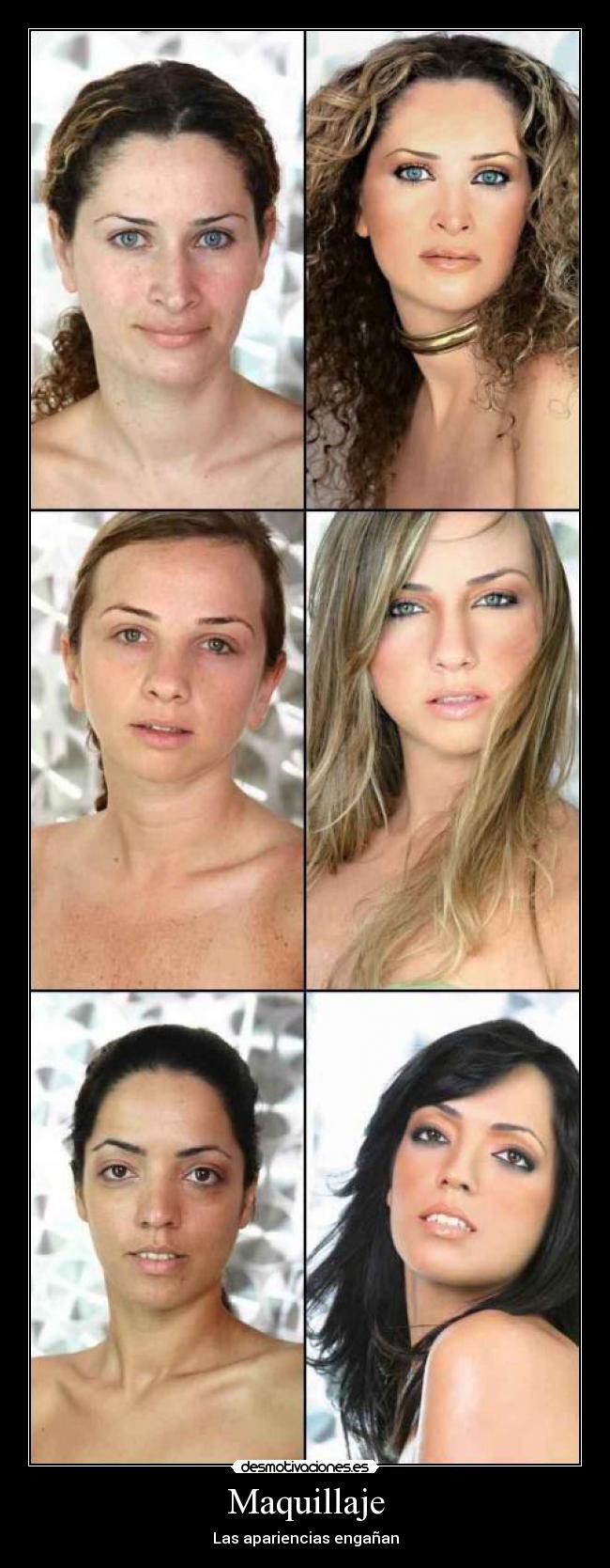 Maquillaje - Las apariencias engañan