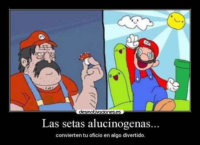 Las setas alucinogenas... - 