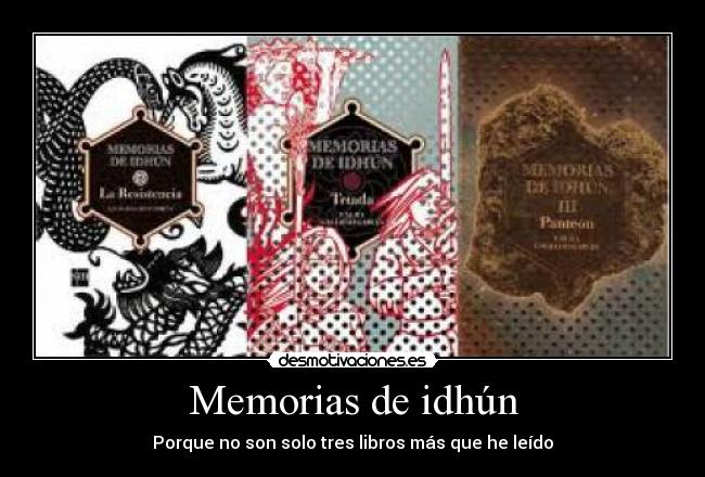 Memorias de idhún - Porque no son solo tres libros más que he leído