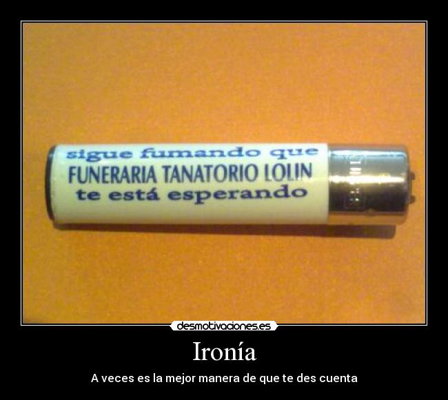 Ironía -