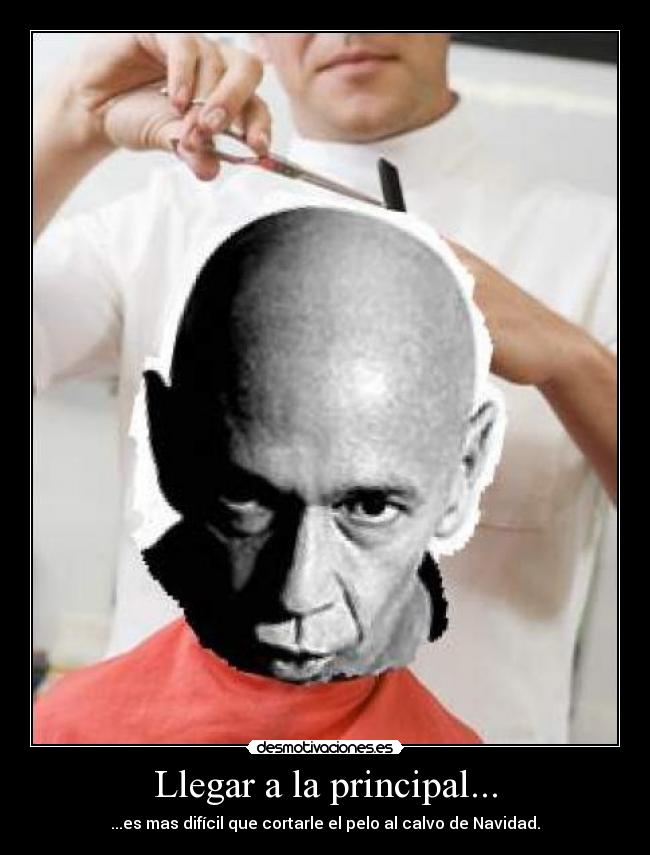 Llegar a la principal... -