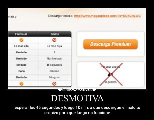 carteles desmotivacion maxima megaupload desmotivaciones