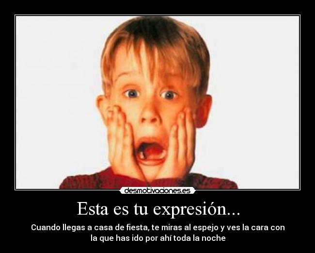 carteles mcaully fiesta omg desmotivaciones