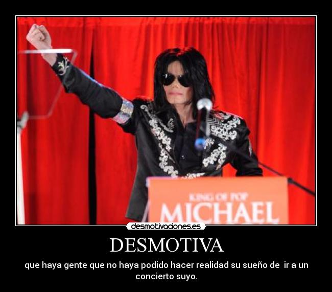 carteles michael jackson rey del pop desmotivaciones