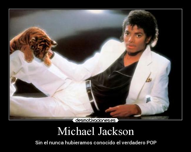carteles michel jackson trhiller pop artista calidad desmotivaciones
