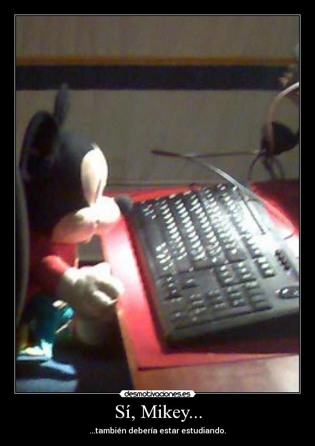 carteles mikey mouse desmotivaciones