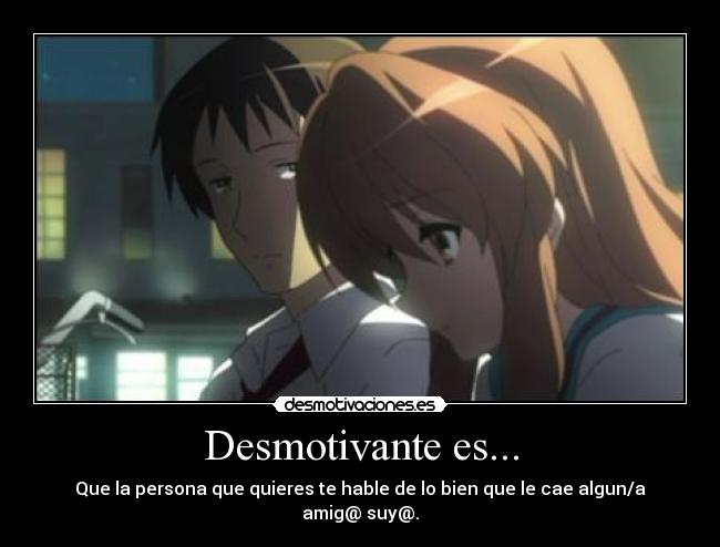 Desmotivante es... -