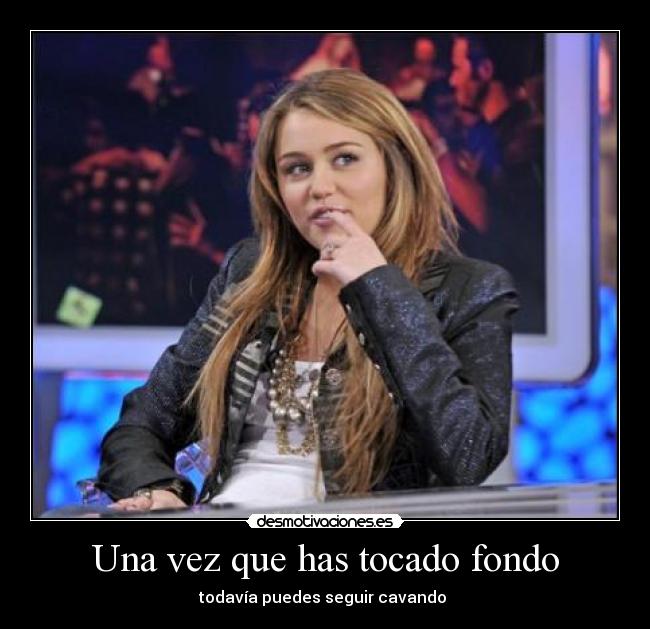 Una vez que has tocado fondo - 