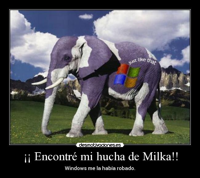 ¡¡ Encontré mi hucha de Milka!! - 