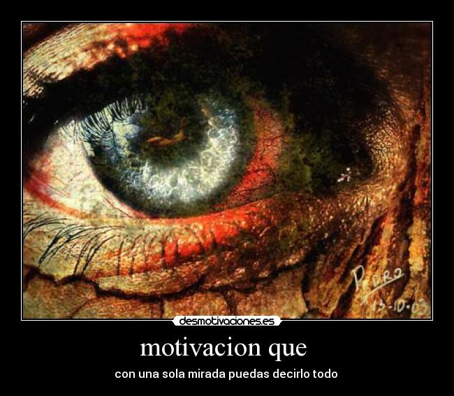 motivacion que  - 