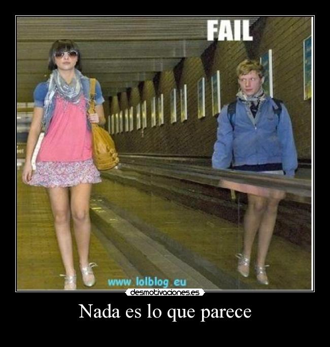 Nada es lo que parece -