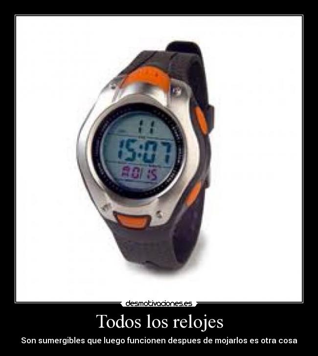 Todos los relojes - 