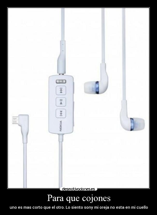 Para que cojones - 