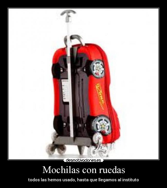 Mochilas con ruedas -