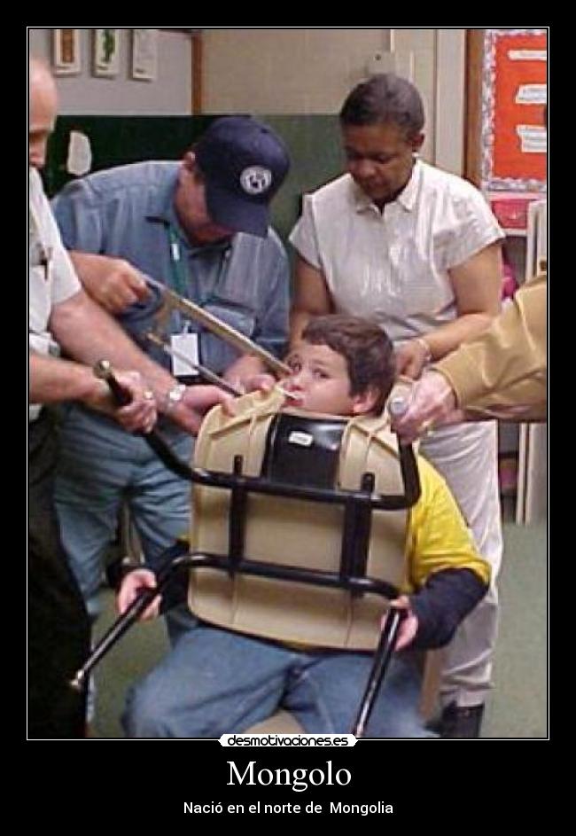 Mongolo - Nació en el norte de  Mongolia