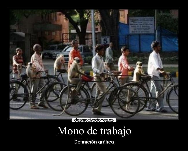 Mono de trabajo - Definición gráfica