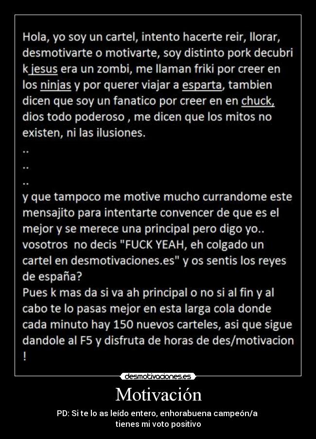 Motivación - 
